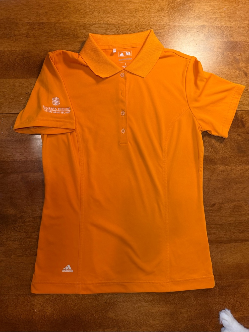 Adidas Puremotion Sonesta Resort Hilton Head Golf Polo Orange Women’s Small